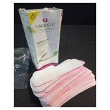 Organyc 100% Certified Organic Cotton Inside and Out Flat Panty Liner - Everyday Sanitary Pad, Free from Wood Pulp, Perfumes, SAP and Chemicals - Maxi Flow, 20 Count