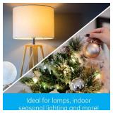 GE Wireless Remote Wall Switch Light Control, No Wiring Needed, 1 Grounded Outlet, Off White Paddle, Plug-in, Up to 100ft Range, Ideal for Indoor Lamps, Small Appliances, and Seasonal Lighting, 18279