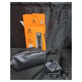 Andis 30285 Headliner 2, 11-Piece Hair Cutting Trimmer Kit, Carbon Steel T-Blade, Corded Electric, Black - Retail $44