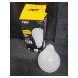 Feit Electric A23 LED Light Bulb, 300W Equivalent, Non-Dimmable, 4060 Lumens, E26 Standard Base, 3000k Bright White, High Output LED Bulb, Damp Rated, 22 Year Lifetime, OM300/830/LED