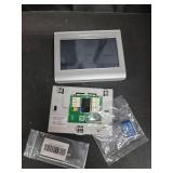 Honeywell Home RENEWRTH9585WF Smart Color Thermostat (Renewed), Silver (RENEWRTH9585WF/U) - Retail $60