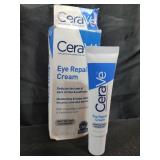 CeraVe Eye Repair Cream, Under Eye Cream For Puffiness And Bags Under Eyes, Hyaluronic Acid + Niacinamide + Marine Botanical Complex, Oil Free & Opthalmologist Tested