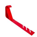 Guardian 2503 Fixed Heavy Duty Roofing Bracket for Use with 21/12 Pitch Roofs 6 Inch by 60 Degree Fixed Angle Platform Powder Coated Red OSHA Compliant