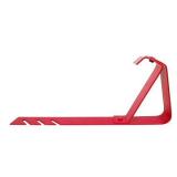 Guardian 2503 Fixed Heavy Duty Roofing Bracket for Use with 21/12 Pitch Roofs 6 Inch by 60 Degree Fixed Angle Platform Powder Coated Red OSHA Compliant