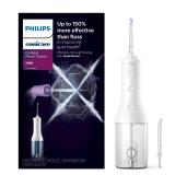 Philips Sonicare Cordless Power Flosser 3000 - Water Flosser with Innovative Quad Stream Technology, Oral Irrigator with 2 Flossing Modes and 3 Pressure Levels, IPX7 Waterproof, White, HX3826/21 - Ret