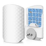 WowCatch Flying Insect Trap for Indoors, Bug Killer Light Trap for Fruit Flies, Gnats, Moths, and Houseflies, 1 Device + 4 Refills, Best Fly Traps for Home, Kitchen, Bedroom, Plant Area, Garages