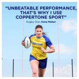 Coppertone Sport Mineral Sunscreen Lotion SPF 50, Water Resistant Sunscreen with Zinc Oxide, 5 Fl Oz Bottle