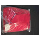 Women 3/4 Sleeve A-line Wedding Guest Dress Church Semi Formal Casual Midi Dresses for Cocktail Prom Tea Party Red XL