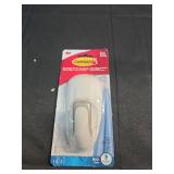 Command Bathroom Hook with Water-Resistant Strips, 1-Hook, 2-Strips, Organize Damage-Free