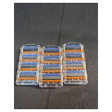 Gillette Fusion5 Razor Blade Refills for men- 12 Count 5-Bladed with Lubrication Strip and Precision Trimmer