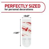 Command Poster Strips, Damage Free Hanging Poster Hangers, No Tools Wall Hanging Strips for Posters, 64 White Adhesive Strips