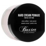 Baxter of California Hard Cream Pomade, Firm Hold - Soft Finish for Men and Women, Great for Thicker Hair Types, Solid Styling Cream for Textured Definition, Powered by Natural Ingredients, 2 Ounce - 