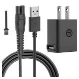 BENSN 5V1A Charger Compatible with Philips Norelco One Blade QP2724 QP2834 QP1924, Fit for Phillips QP6542 QP6552 QP4631 QP6507 QP6552 QP4530 MG5910 MG7910 MG9510 Electric Trimmer Charging Cord