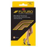 FUTURO Ultra Sheer Pantyhose for Women, Medium Size, Mild Compression (8-15 mm/Hg), Improves Circulation to Minimize Swelling, Relieves Tired & Achy Legs, Reinforced Toe & Heel (71017FCNEN)
