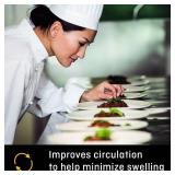 FUTURO Ultra Sheer Pantyhose for Women, Medium Size, Mild Compression (8-15 mm/Hg), Improves Circulation to Minimize Swelling, Relieves Tired & Achy Legs, Reinforced Toe & Heel (71017FCNEN)