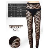 Boyiee Womens 80s Costume Set Dress Jacket Headband Earrings Necklace Lace Legging Gloves Halloween 80s Themed Costumes(XL)