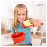 Melissa & Doug Prepare & Serve Pasta Set with Toy Food & Kids Play Kitchen Accessories, Montessori-Inspired Preschool Learning Toys for Girls & Boys 3+