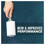 Scotch-Brite Everyday Clean Lint Roller, Lint Remover for Pet Hair, Dark Clothes, Furniture, and Dusty Surfaces, Picks Up Fur & Fluff in Your Home, Car & Office, 100 Adhesive Sheets Total