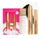 Grande Cosmetics 2-Step Lash System Set, GrandeLASH-MD & GrandeMASCARA Conditioning Peptide Mascara for Fuller, Healthier, Longer-Looking Lashes