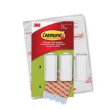 Command Large Canvas Hangers, Indoor Use, 3-Hooks, 4-Strips, Decorate Damage-Free