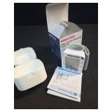 MMIZOO Wrist Blood Pressure Monitor Large LCD Display BP Machine Adjustable Cuff 5.31-7.68 inch Automatic 99x2 Sets Memory with Carrying Case for Home Use (W1681)