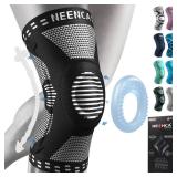 NEENCA Knee Braces for Knee Pain Relief, Compression Knee Sleeves with Patella Gel Pad & Side Stabilizers, Knee Support for Weightlifting, Running, Workout, Arthritis, Meniscus Tear, Men Women. ACE-53