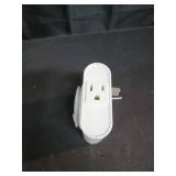 GE Mechanical Grounded Outlet Timer, Dual Plugs with 3 Prongs, 24 Hour Cycle, Indoor Use for Lights, Lamps, Fans, Appliances, Christmas Tree, 1 Pack, 15075