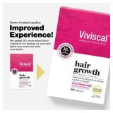 Viviscal Hair Growth Supplements For Women For Thicker, Fuller Hair, Nourishes Thinning & Loss, With Proprietary Collagen Complex, 60 Tablets, 1 Month Supply - Retail $40