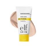 e.l.f. SKIN Suntouchable Whoa Glow SPF 30, Sunscreen & Makeup Primer For A Glowy Finish, Made With Hyaluronic Acid, Vegan & Cruelty-Free, Packaging May Vary, Sunlight
