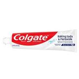 Colgate Baking Soda & Peroxide Toothpaste - Whitens Teeth, Fights Cavities & Removes Stains, Brisk Mint, 6 Ounce
