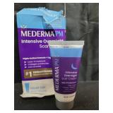 Mederma PM Intensive Overnight Scar Cream, Works with Skin