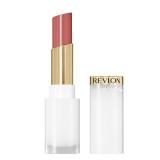 REVLON Super Lustrous Glass Shine Balm, Hydrating Tinted Lip Balm with Hyaluronic Acid, Aloe & Rose Quartz, 004 Nude Illuminator, 0.11 oz