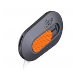 Slice Mini Box Cutter, Manual Retracting, Safe Ceramic Box Cutter Lasting 11x Longer than Metal, Keychain Box Opener, 1 Pack