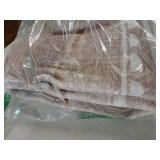 GarveeHome Scalloped Bow Rug for Living Room, Solid Camel Rug for Dorm, Washable Rugs 5x7 Soft Low Pile Non Slip Scalloped Rugs for Nursery College Bedroom Decor Kids Room Playroom