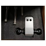 METOWARE Adjustable Trailer Hitch - Aluminum Tow Hitch Fits 2-Inch Receiver - Heavy Duty Drop Hitch with 4-Inch Drop/Rise for Truck (14,000 LBS GTW), Double Stainless Steel Locks & Hitch Pin - Ret