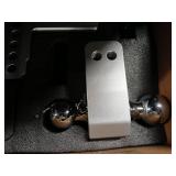 METOWARE Adjustable Trailer Hitch - Aluminum Tow Hitch Fits 2-Inch Receiver - Heavy Duty Drop Hitch with 4-Inch Drop/Rise for Truck (14,000 LBS GTW), Double Stainless Steel Locks & Hitch Pin - Ret