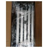 Deergym Dog Stairs for Large Dogs - 5 Step Wide 16in High 34in Foldable Dog Ramp for Car Non-Slip Surface Support up to 230lbs - Suitable for SUV,Truck, Sofas, Bed