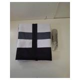 Yieldeer Geometric Shower Curtain Black and White Grey Modern Abstract Masculine Shower Curtains for Mens Bathroom Decor, Waterproof Fabric with Hooks 70 x 72 Inch