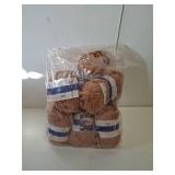 Chunky Chenille Yarn for Crocheting - 6 Pack of 100g/3.5oz - #6 Super Bulky - Polyester - Baby Blanket Yarn for Crochet Amigurumi Blankets (6, Camel)