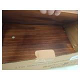 Sunhoo Bread Box for Kitchen Countertop Wooden Bread Storage Container Bin 2 Layer Breadbox Holder Large Capacity Keeper Vintage Farmhouse Food Organizer Pantry Shelf Acrylic Window (Brown)