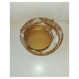 Vorriop 3 Set Gold Cake Stand - Dessert Cupcake Pastry Candy Display Plate for Party - Elegant Round Cylinder Columns tables for Weddings Cake Stands - Plant Tables - Birthday Party