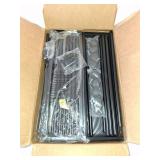 Tututry Under Bed Storage with Wheels, XXL 60L Under the Bed Storage Bins, Underbed Storage Containers with Lids & Label, Rolling Metal Drawer for Shoes, Clothes, Books, Toys (2-Pack Black)