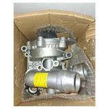 06H121026CF Aluminum Water Pump With Belt Compatible for Audi A3 A4 TT For VW Tiguan Jetta Golf GTI Eos Beetle CC 2.0T TSI 06H121026AB 06H121026AE 1312460 06H121026AF 06H121026BA 06H121026BP