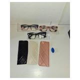 CCVOO 1.75 Oprah Style Reading Glasses for Women, Stylish Eyeglasses, Blue Light Readers for Women, Cheaters