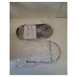 Shinpuru Metal Jewelry Organizer Stand & Key Holder Tray with Acrylic Base, Key Stand and Jewelry Tray with 5 Hooks, Perfect Key Bowl, Valet Key Tray, Ring Holder, Jewelry Dish (Silver Black)