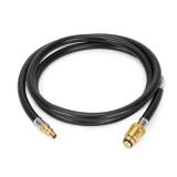 Stanbroil 6 Feet POL Connector and 1/4\" Quick Connect RV Propane Hose for Motorhome Camping