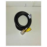 Stanbroil 6 Feet POL Connector and 1/4\" Quick Connect RV Propane Hose for Motorhome Camping