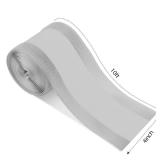 WILLBOND Carpet Cord Cover Cable Protector Floor Cover Cable Protector Management Only for Commercial Office Carpet(39.37 ft,Grey)