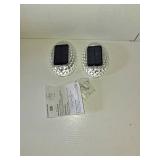 Solar Deck Lights Outdoor LED Solarpower Step Lights IP65 Waterproof Powered Solar Fence Light Dusk to Dawn Fence Light For Outside Wall Railing Patio Garden Stair Yard Pool Pathway Changing Lighting