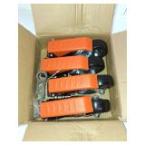 Ronlap Workbench Casters Wheels Kit 920 Lbs Capacity Retractable Casters Set of 4 Heavy Duty Side Mount 3" Lifting Caster Work Table Tool Bench Stepdown Castors Wheels 4 Pack